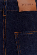 Jen Wide Leg Flare Jeans in Indigo Blue – Chic&Drifts