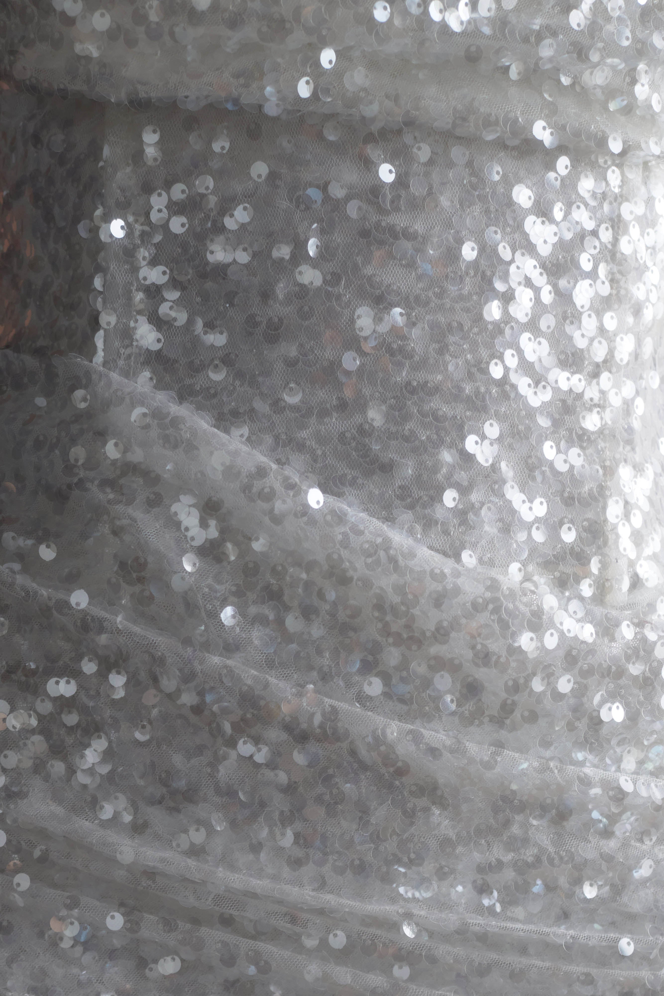Nala Strapless Sequin Mini Dress in White – Chic&Drifts