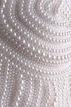 Kathia Pearl Hand Beaded Top in White – Chic&Drifts