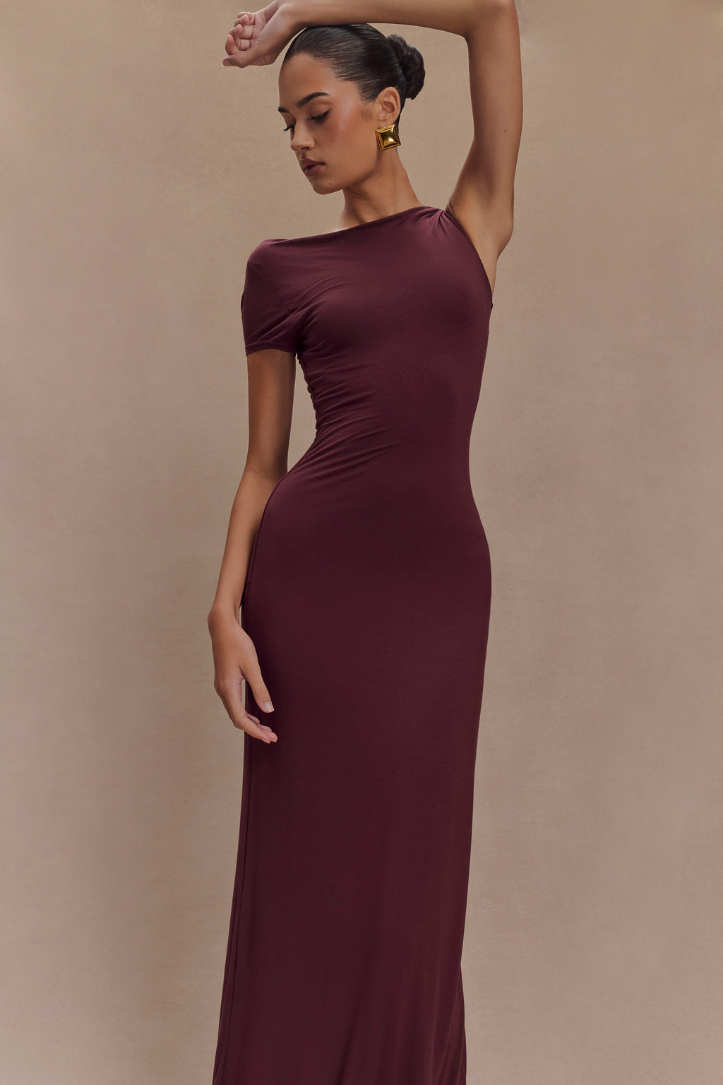 Tamsin Short Sleeve Modal Maxi Dress