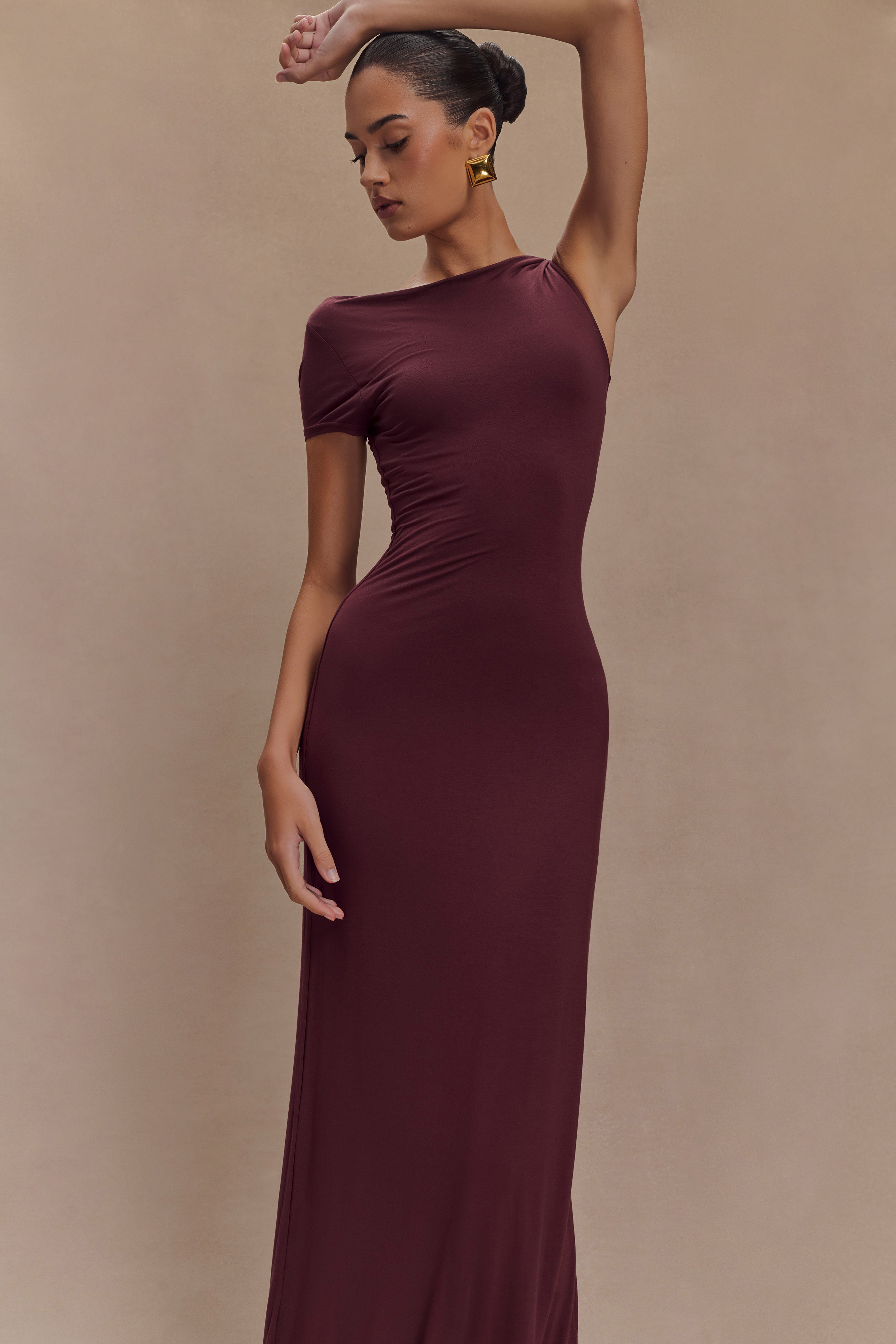 Tamsin Short Sleeve Modal Maxi Dress