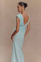 Monique Maxi Dress in Ice Blue – Chic&Drifts