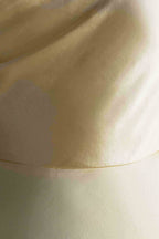 Jacinta One Shoulder Maxi Dress in Pastel Lemon – Chic&Drifts