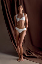 Merida Pearl Bikini Bottom in White – Chic&Drifts
