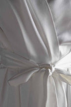 Sterling Satin Bridal Robe in Ivory – Chic&Drifts