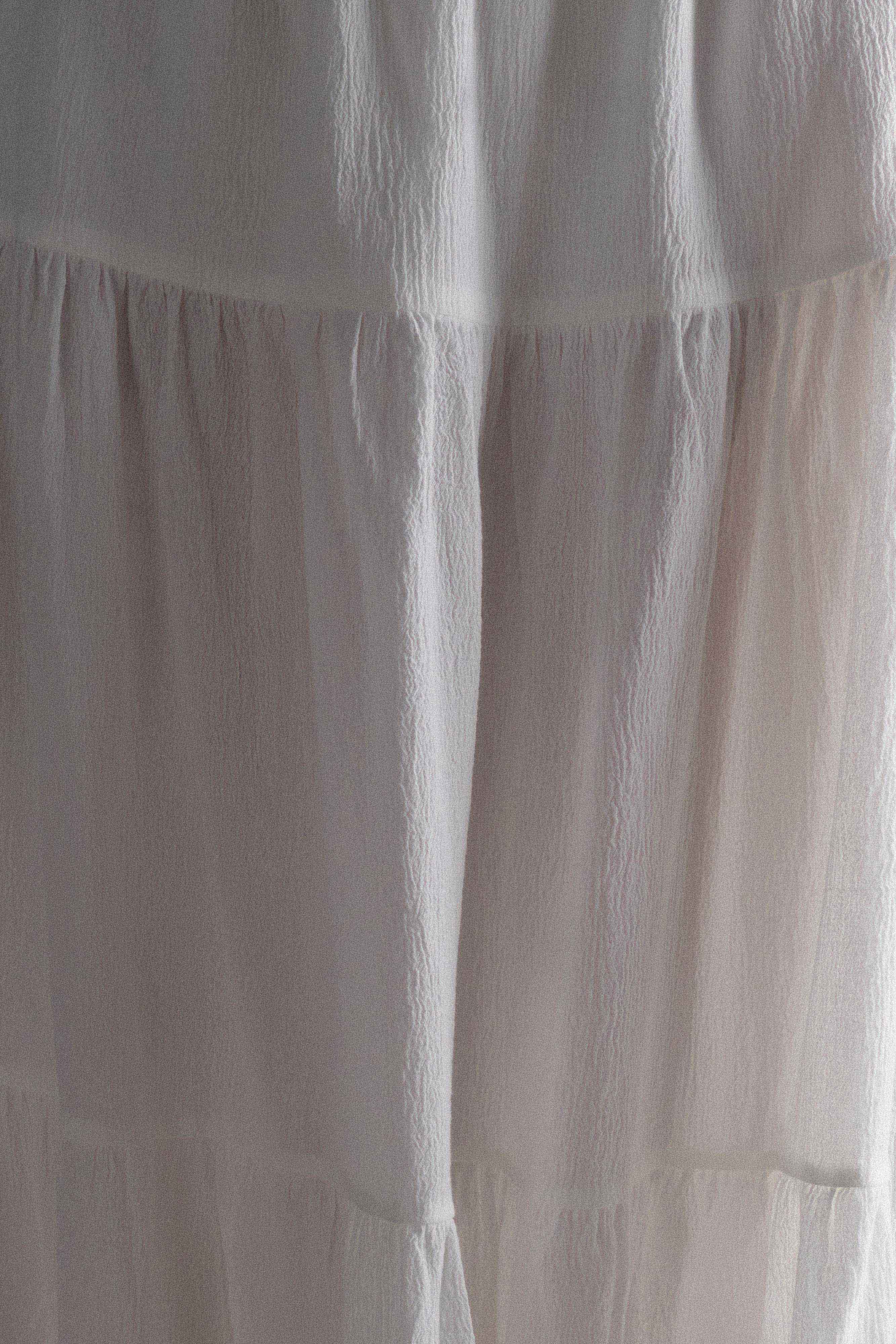Jacinda Cotton Maxi Skirt in White – Chic&Drifts