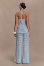 Glinda Crochet Trousers in Baby Pink – Chic&Drifts
