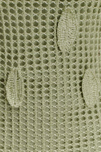 Elfie Crochet Halter Maxi Dress in Pastel Green – Chic&Drifts
