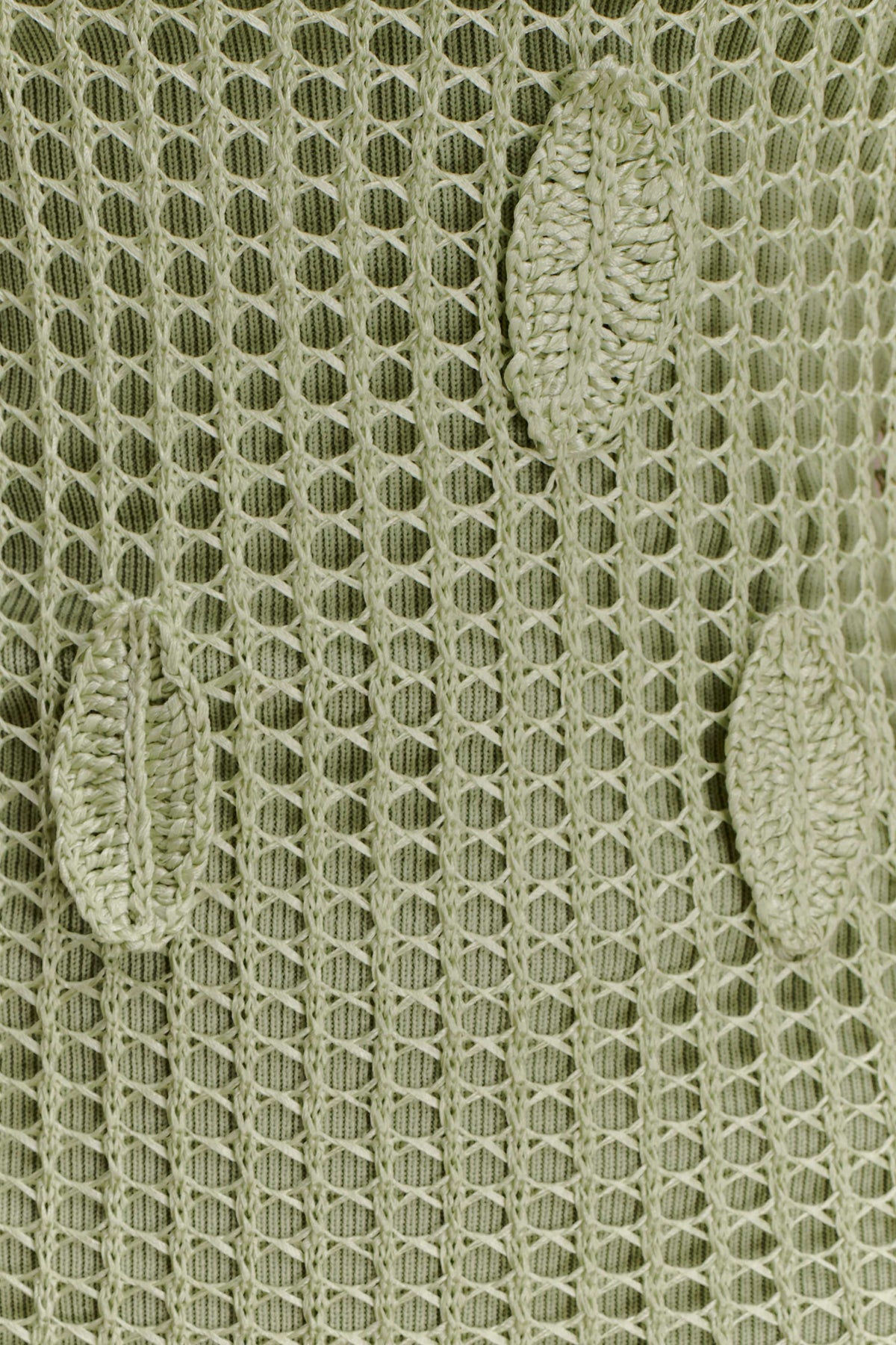 Elfie Crochet Halter Maxi Dress in Pastel Green – Chic&Drifts