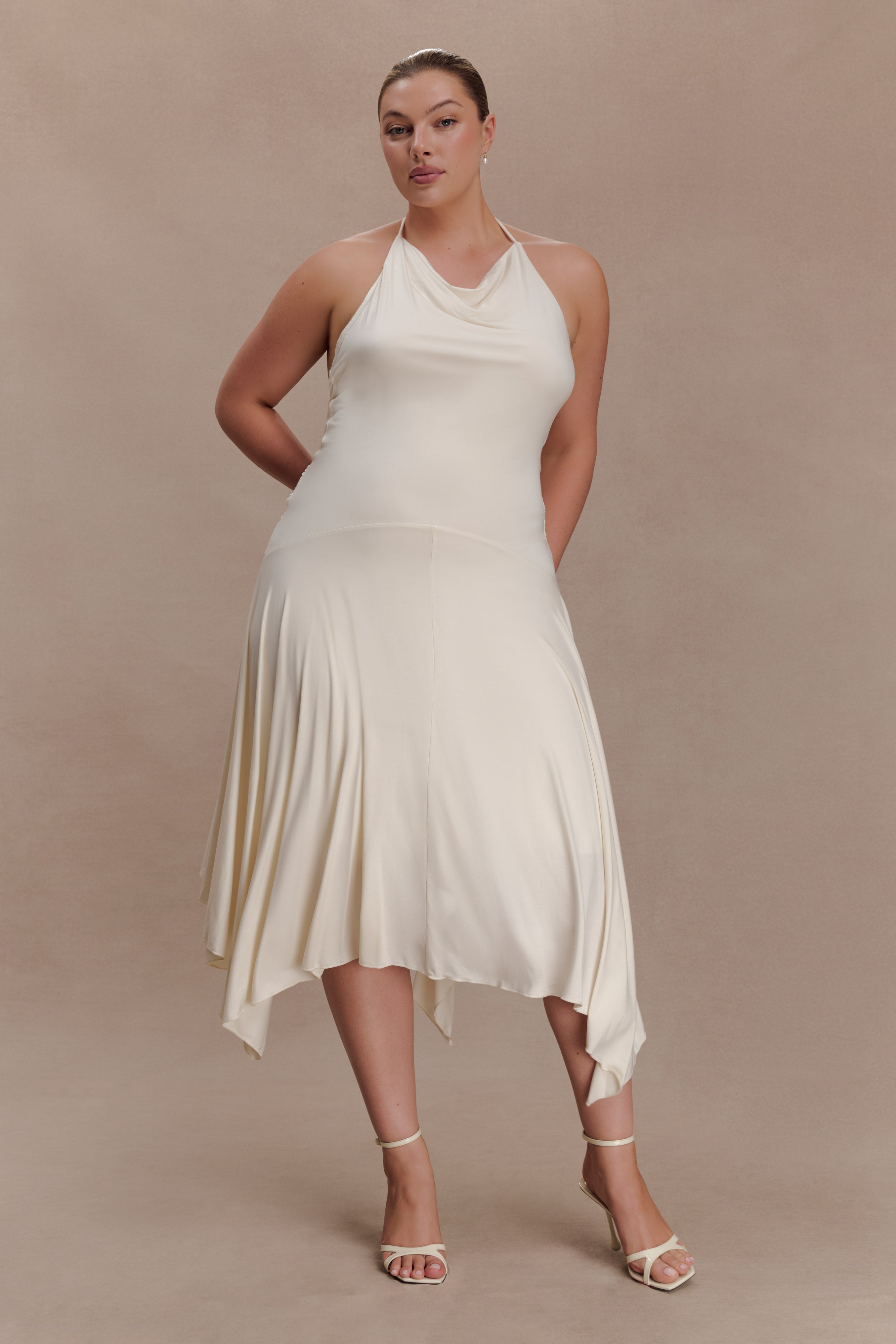 Sylvie Modal Hankie Midi Dress