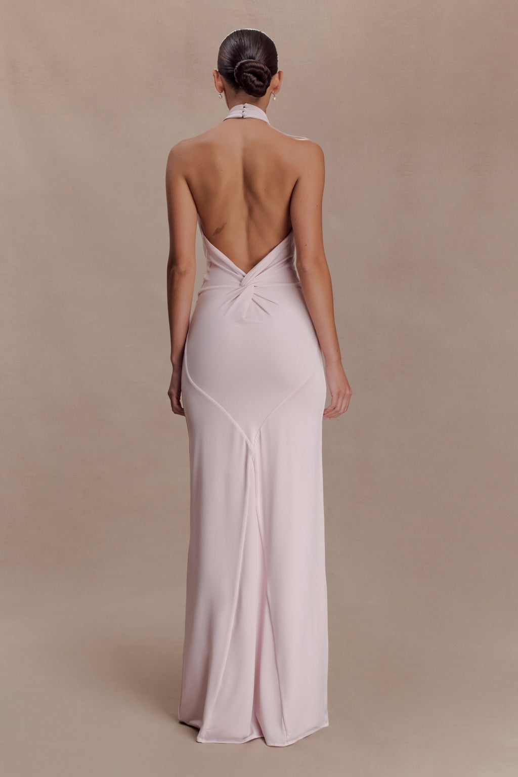 Elyna Slinky Halter Maxi Dress