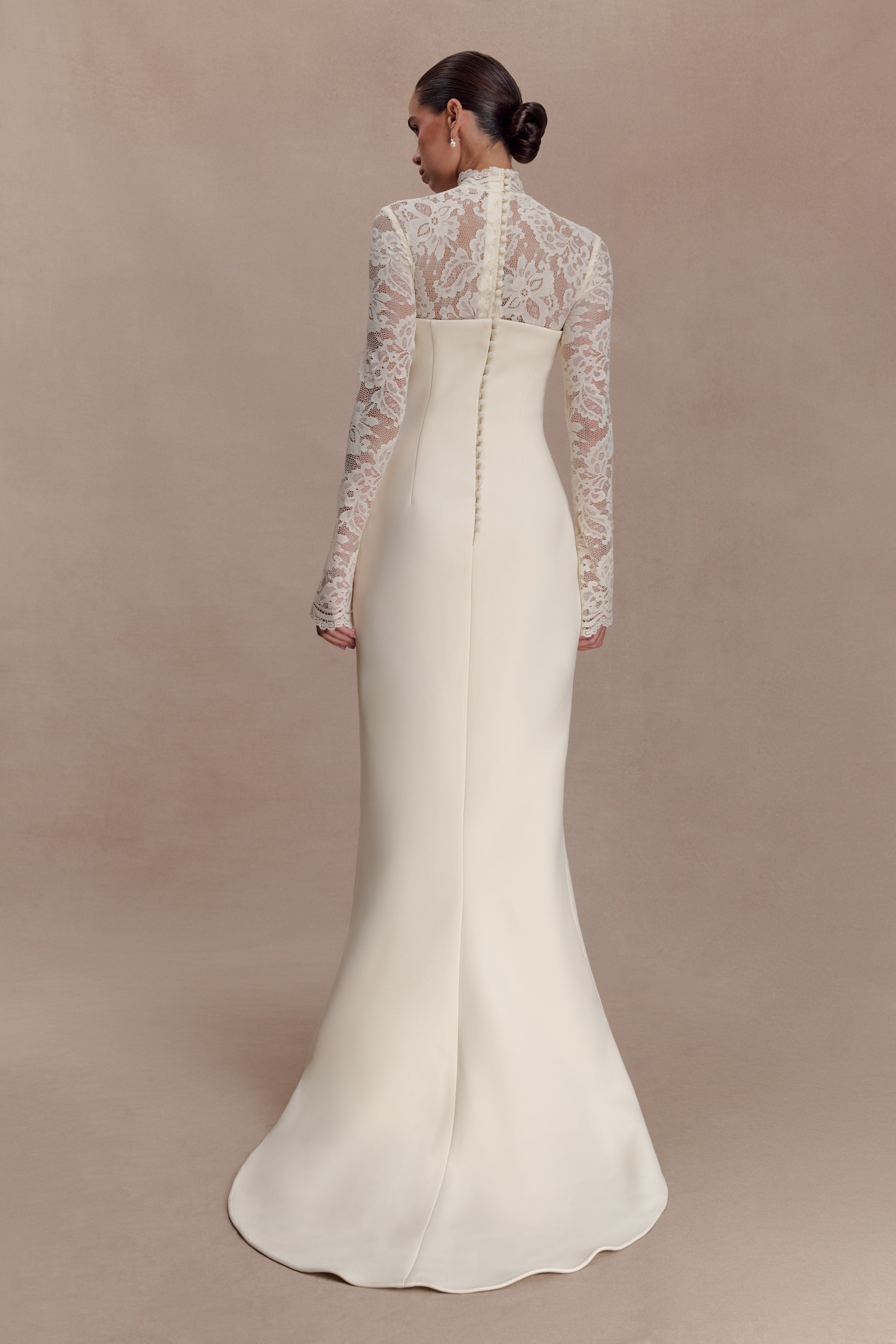 Aurelie Long Sleeve Lace Maxi Dress