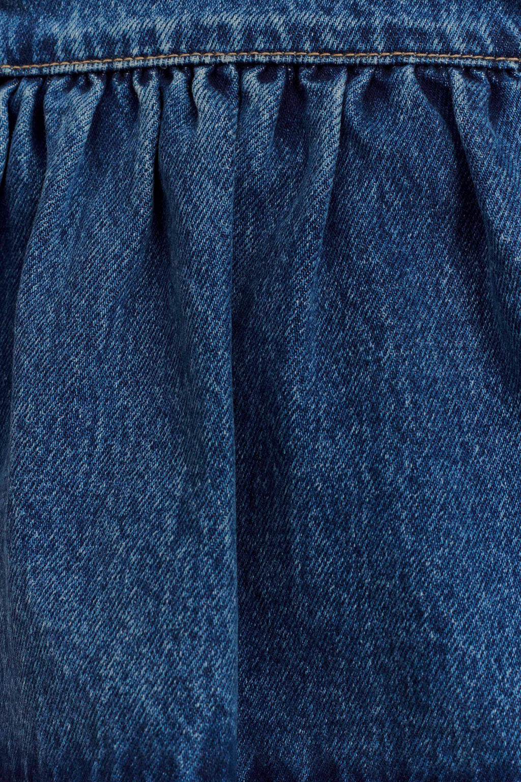 Pauline Strapless Denim Top in 90'S Blue – Chic&Drifts