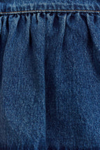 Pauline Strapless Denim Top in 90'S Blue – Chic&Drifts