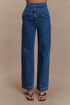 Rayne Wide Leg Jeans in 90'S Blue – Chic&Drifts