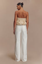 Caitlin Mid Rise Jeans in White – Chic&Drifts