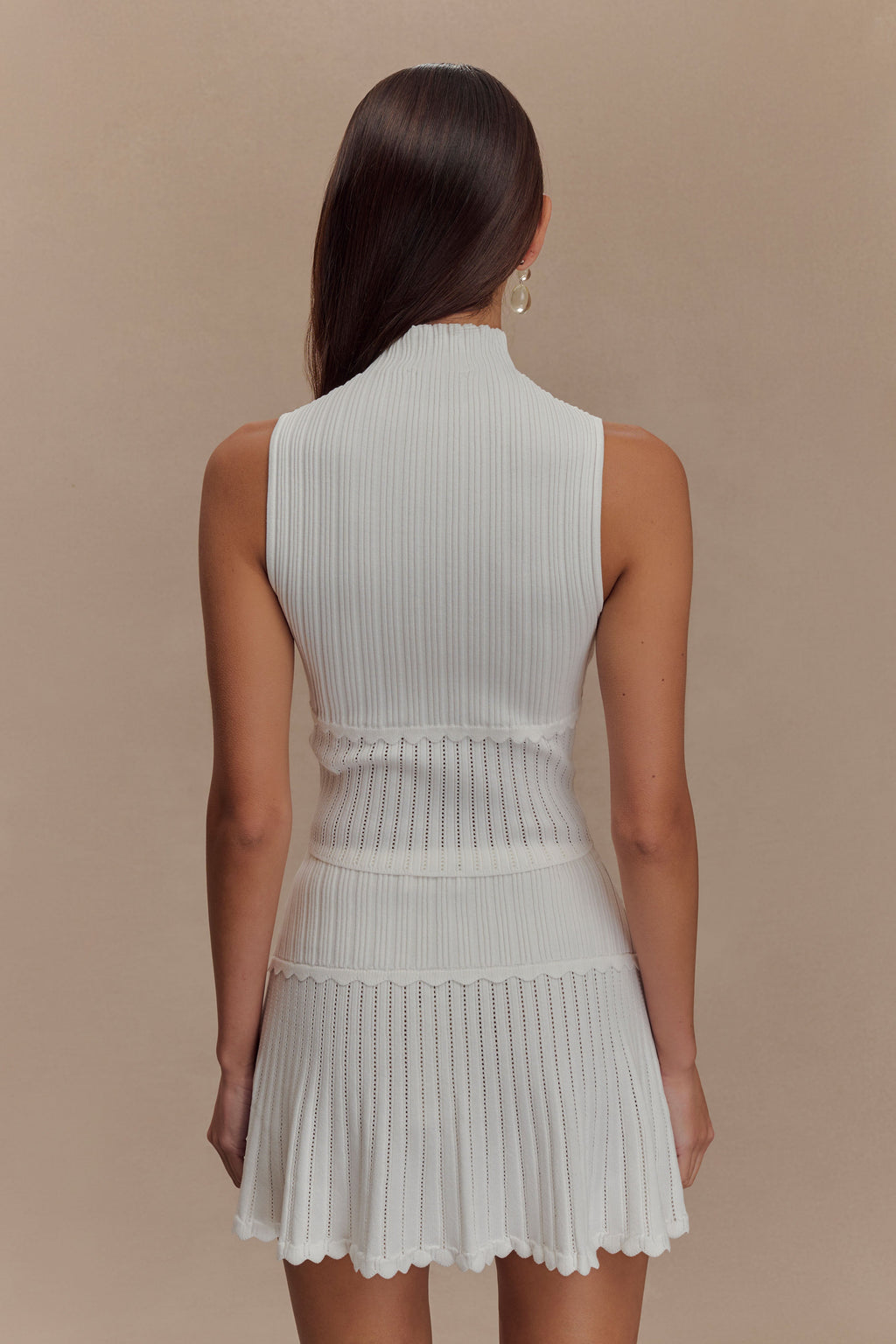 Indy Pointelle Knit Top in Ivory – Chic&Drifts