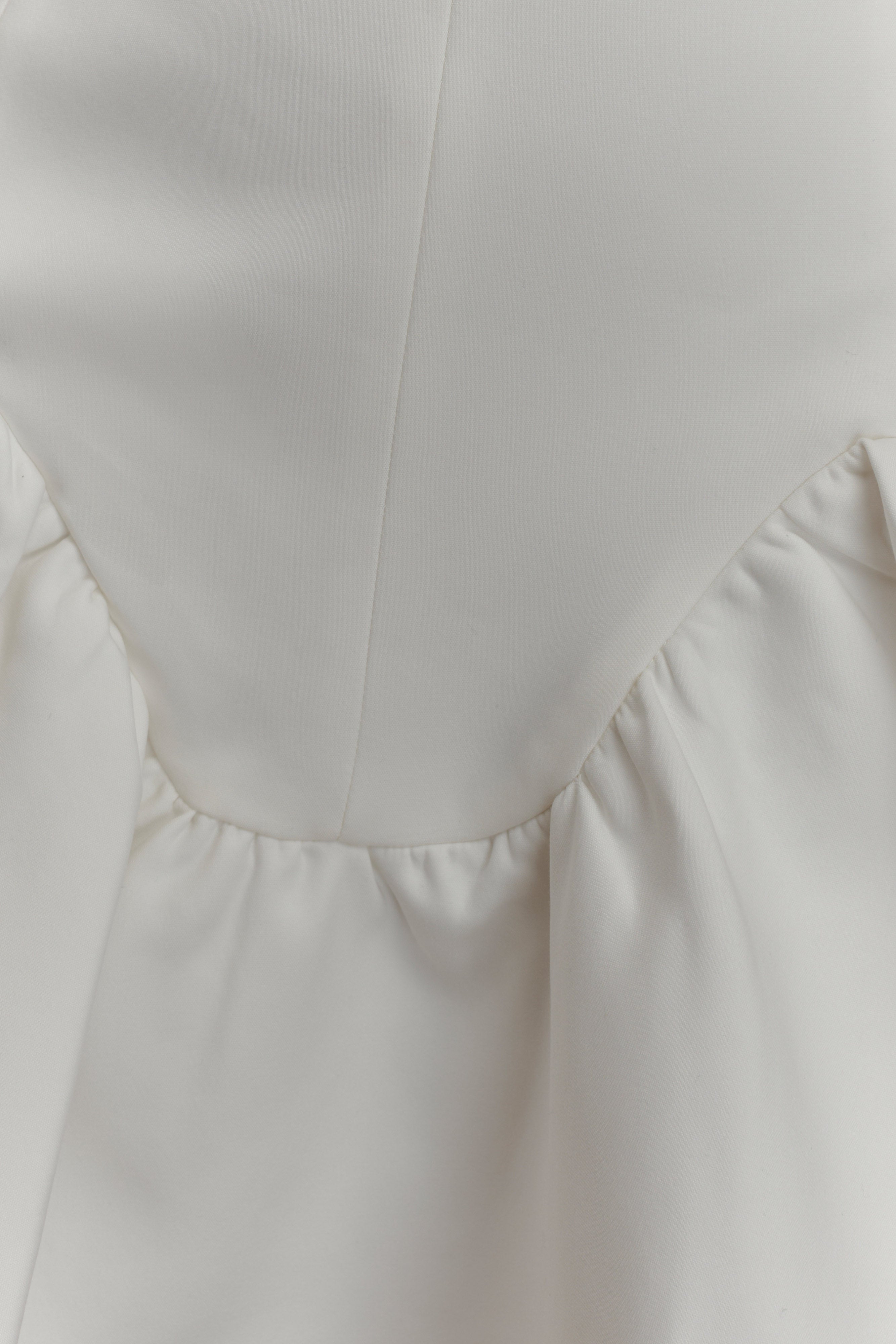 Calipso Halter Mini Dress in White – Chic&Drifts