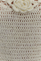 Liyah Floral Hand Crochet Mini Dress in Ivory – Chic&Drifts