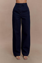 Rayne Wide Leg Jeans in Indigo Blue – Chic&Drifts