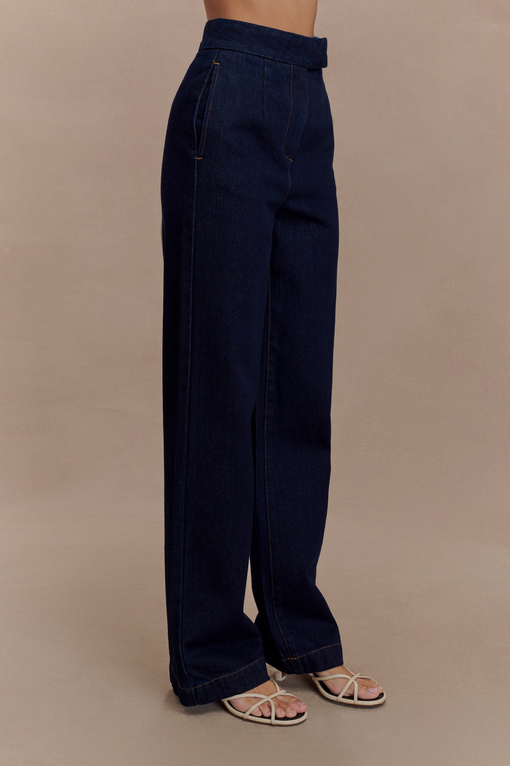 Rayne Wide Leg Jeans in Indigo Blue – Chic&Drifts