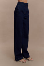 Rayne Wide Leg Jeans in Indigo Blue – Chic&Drifts