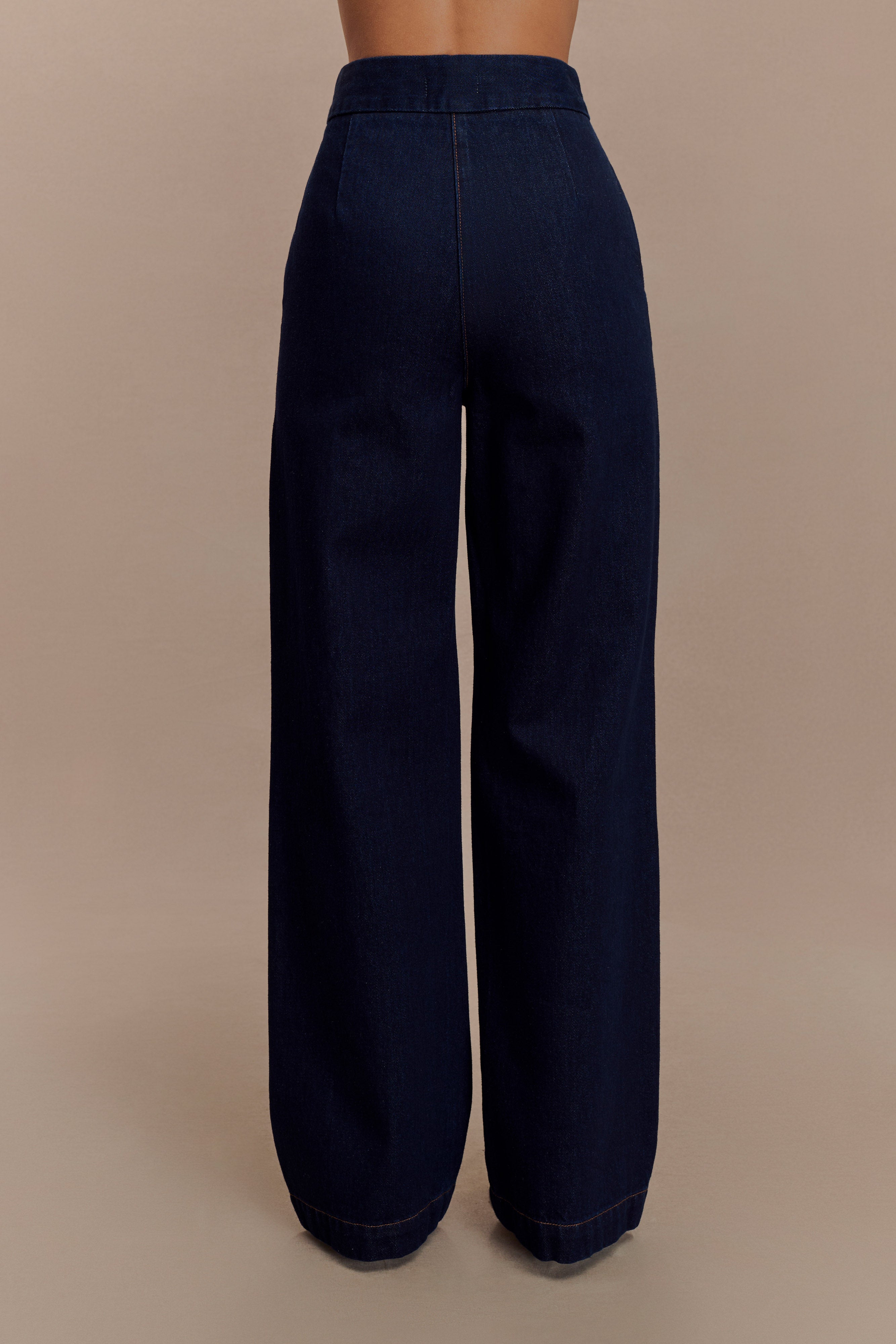 Rayne Wide Leg Jeans in Indigo Blue – Chic&Drifts