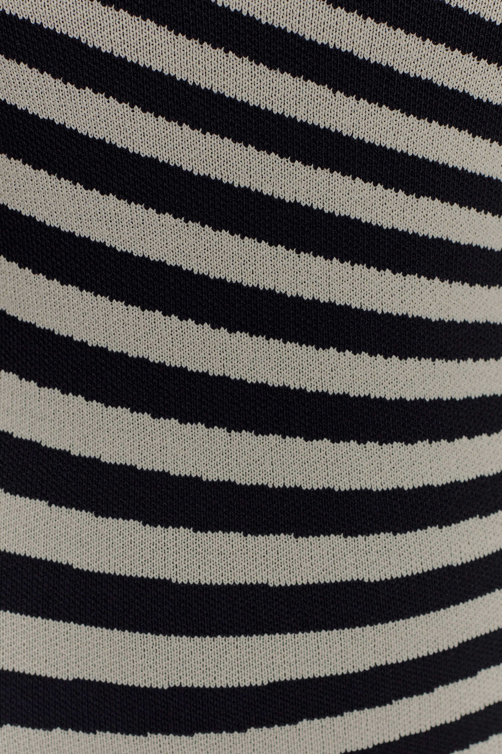 Raven Striped Knit Midi Dress in Black/White – Chic&Drifts