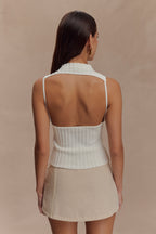 Oona Turtle Neck Knit Top in Ivory – Chic&Drifts