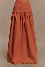 Autumn Maxi Skirt in Burnt Orange – Chic&Drifts