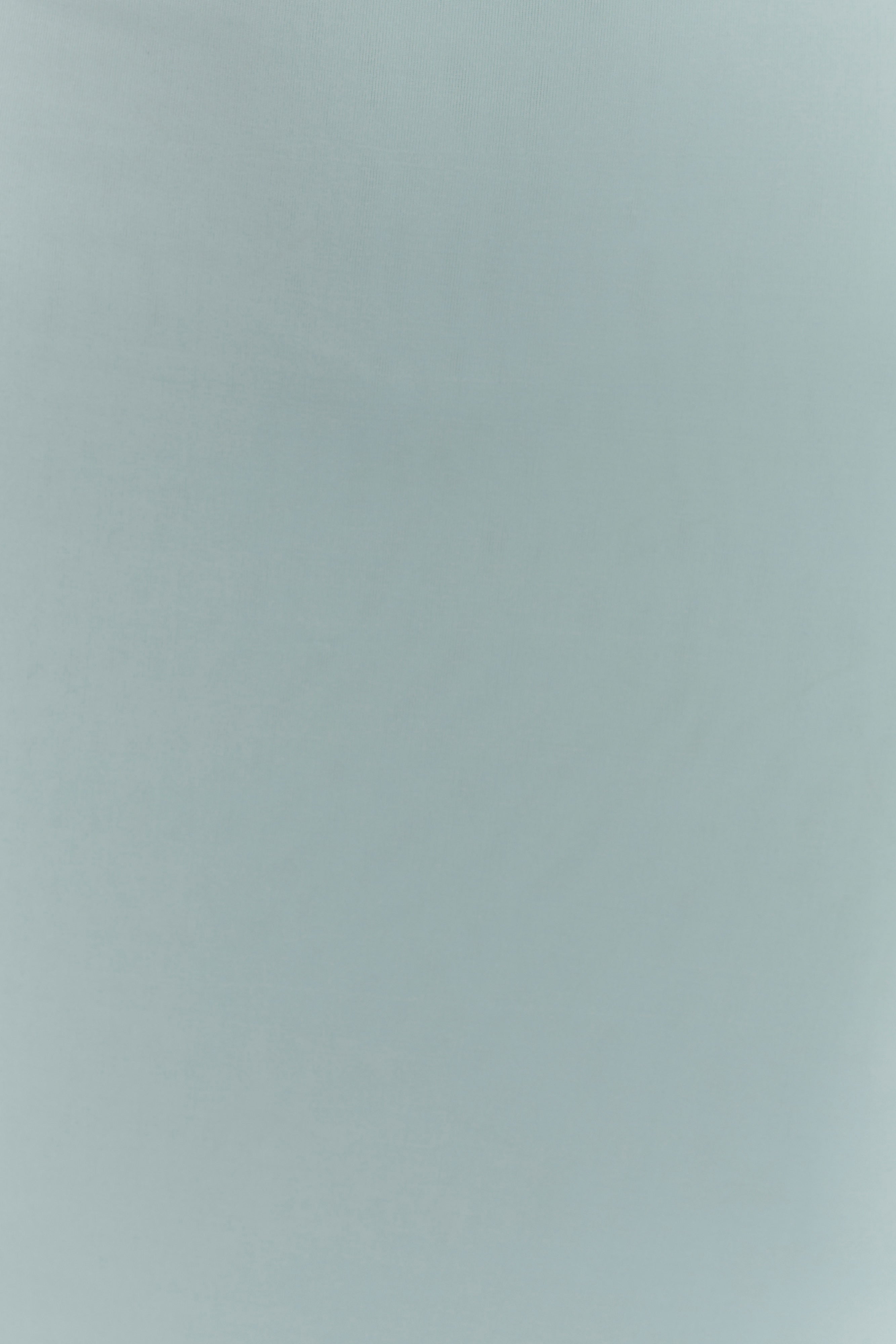 Aurora Slinky And Mesh Split Maxi Dress in Lagoon – Chic&Drifts