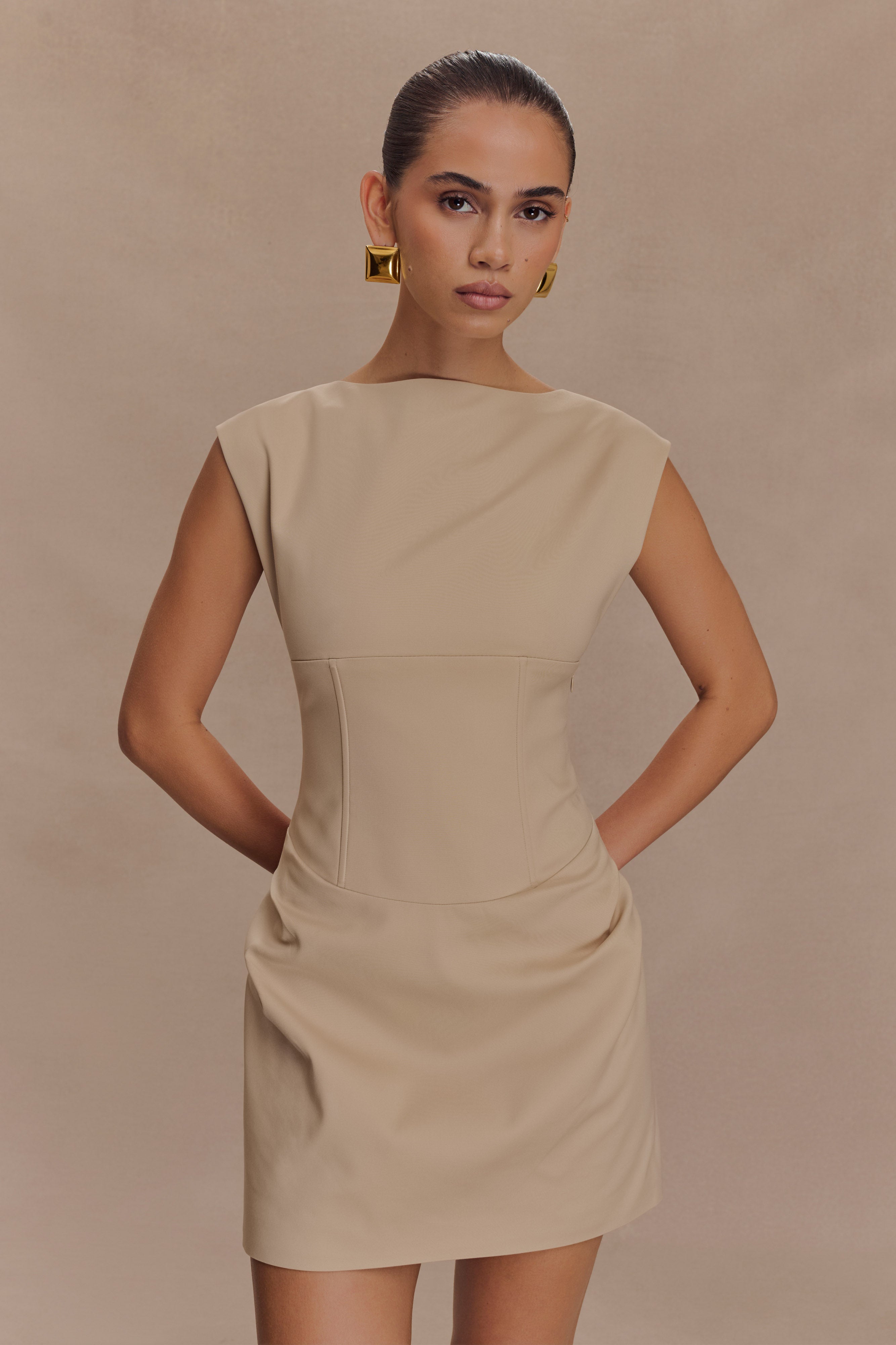 Doris Sleeveless Mini Dress