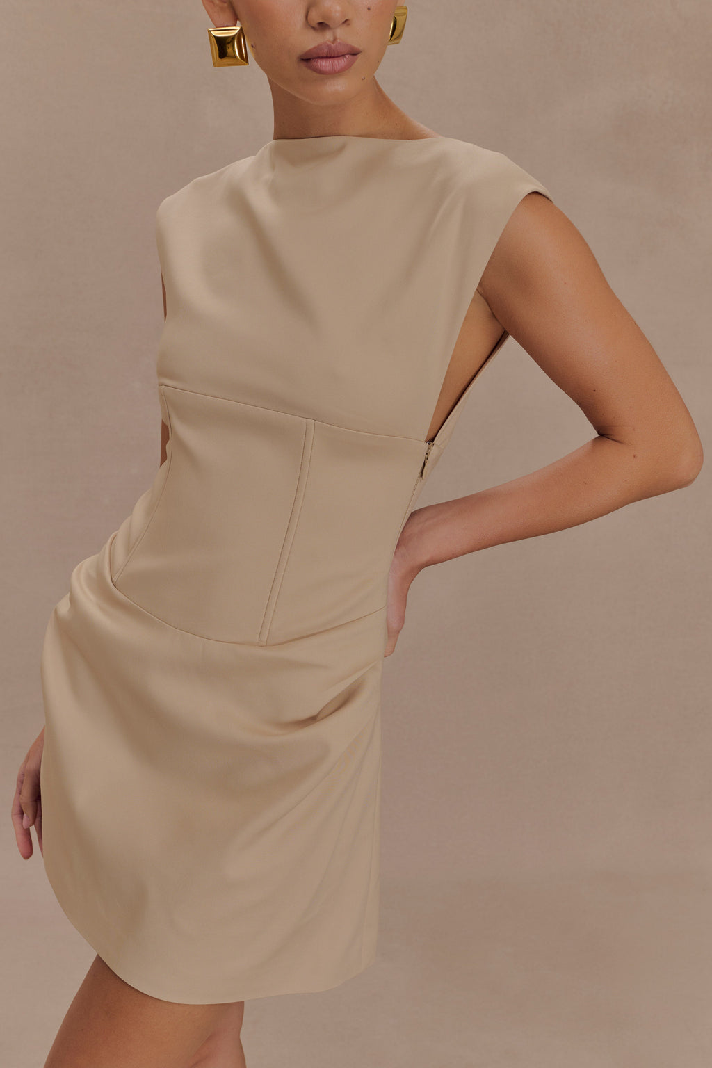 Doris Sleeveless Mini Dress