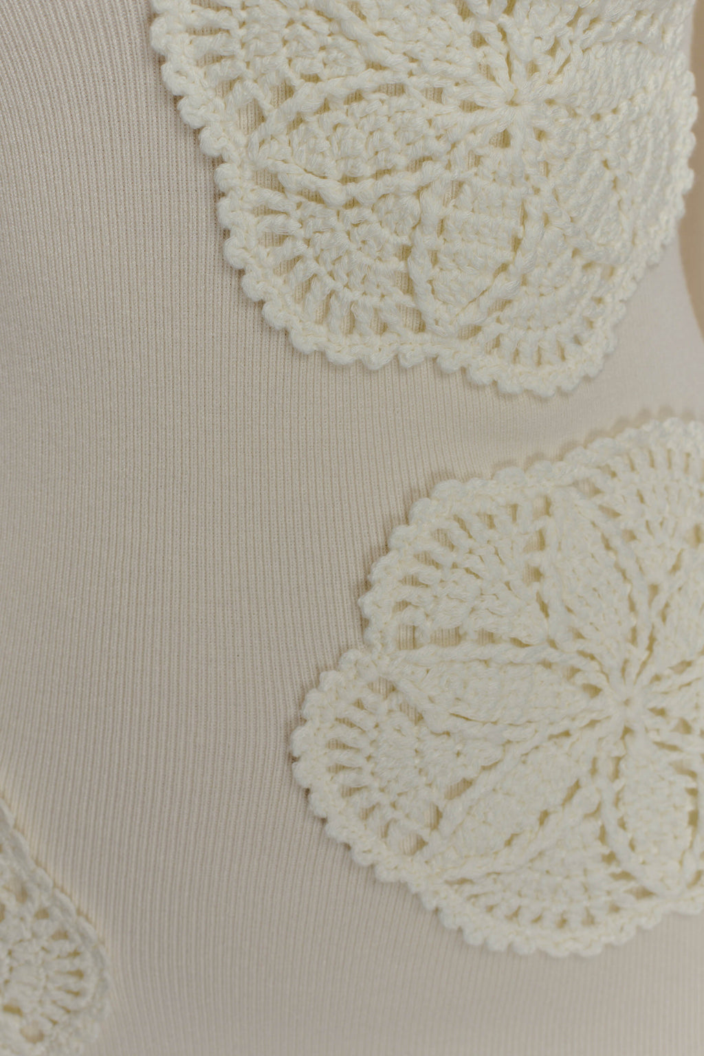 Amari Knit Crochet Knit Mini Dress in Ivory – Chic&Drifts