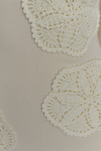 Amari Knit Crochet Knit Mini Dress in Ivory – Chic&Drifts