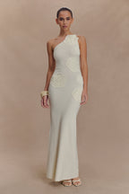Teneika Crochet Knit Maxi Dress in Ivory – Chic&Drifts