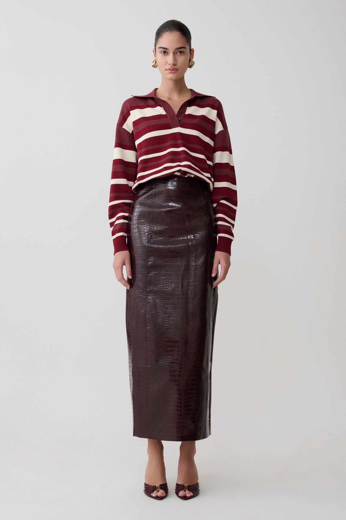 Philly Stripe Long Sleeve Knit Jumper