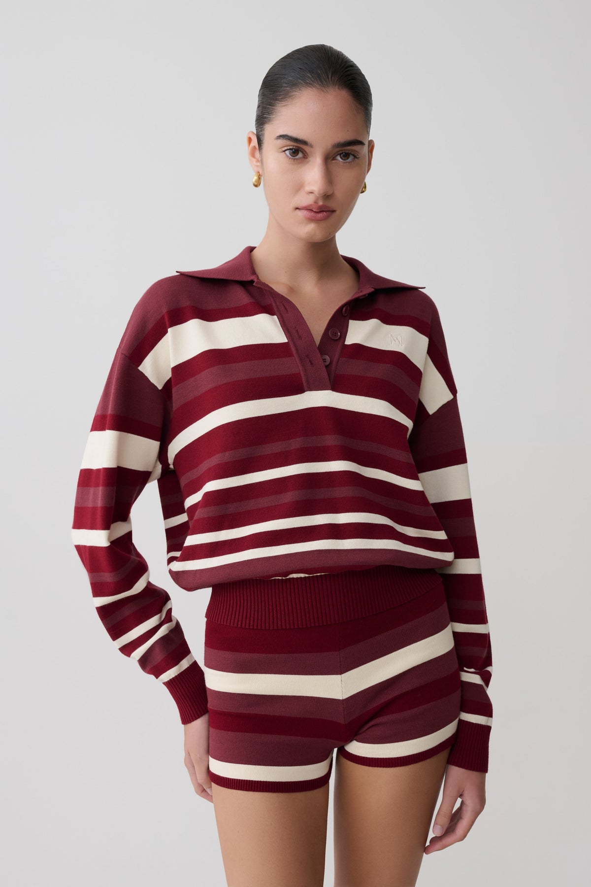 Philly Stripe Long Sleeve Knit Jumper
