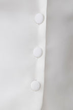 Billie Off Shoulder Sleeveless Button Top in White – Chic&Drifts