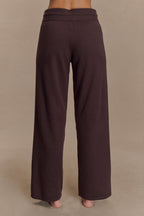 Natalya Knit Wide Leg Pants in Dark Chocolate – Chic&Drifts
