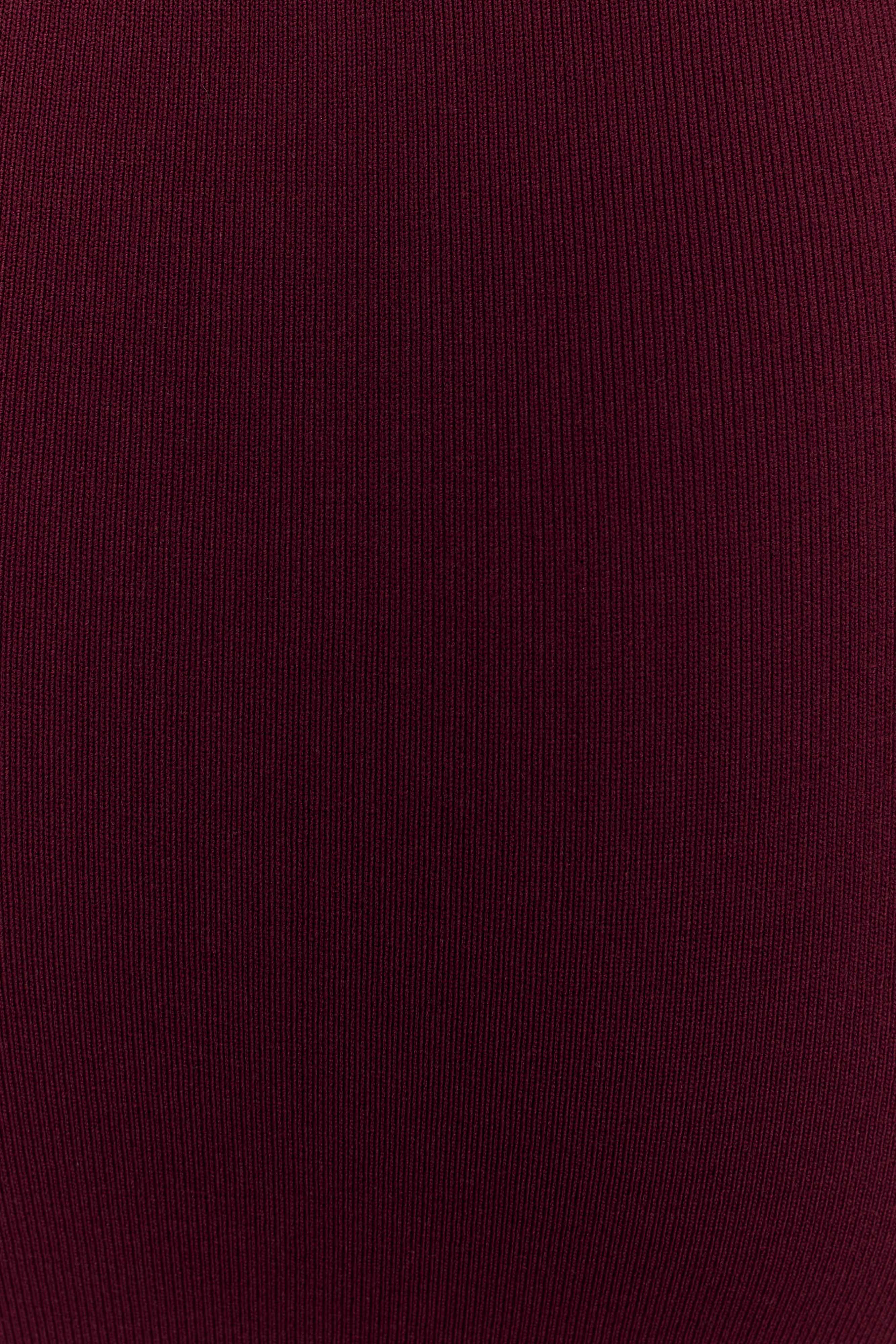 Francisca Mid Rise Knit Maxi Skirt in Merlot – Chic&Drifts