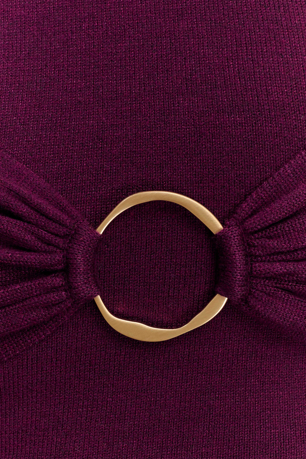 Azariah Long Sleeve Knit Midi Dress in Plum – Chic&Drifts