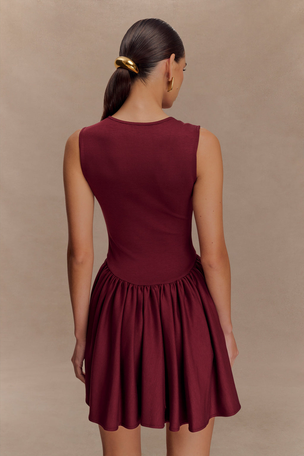 Sharon Scuba Jersey Mini Dress
