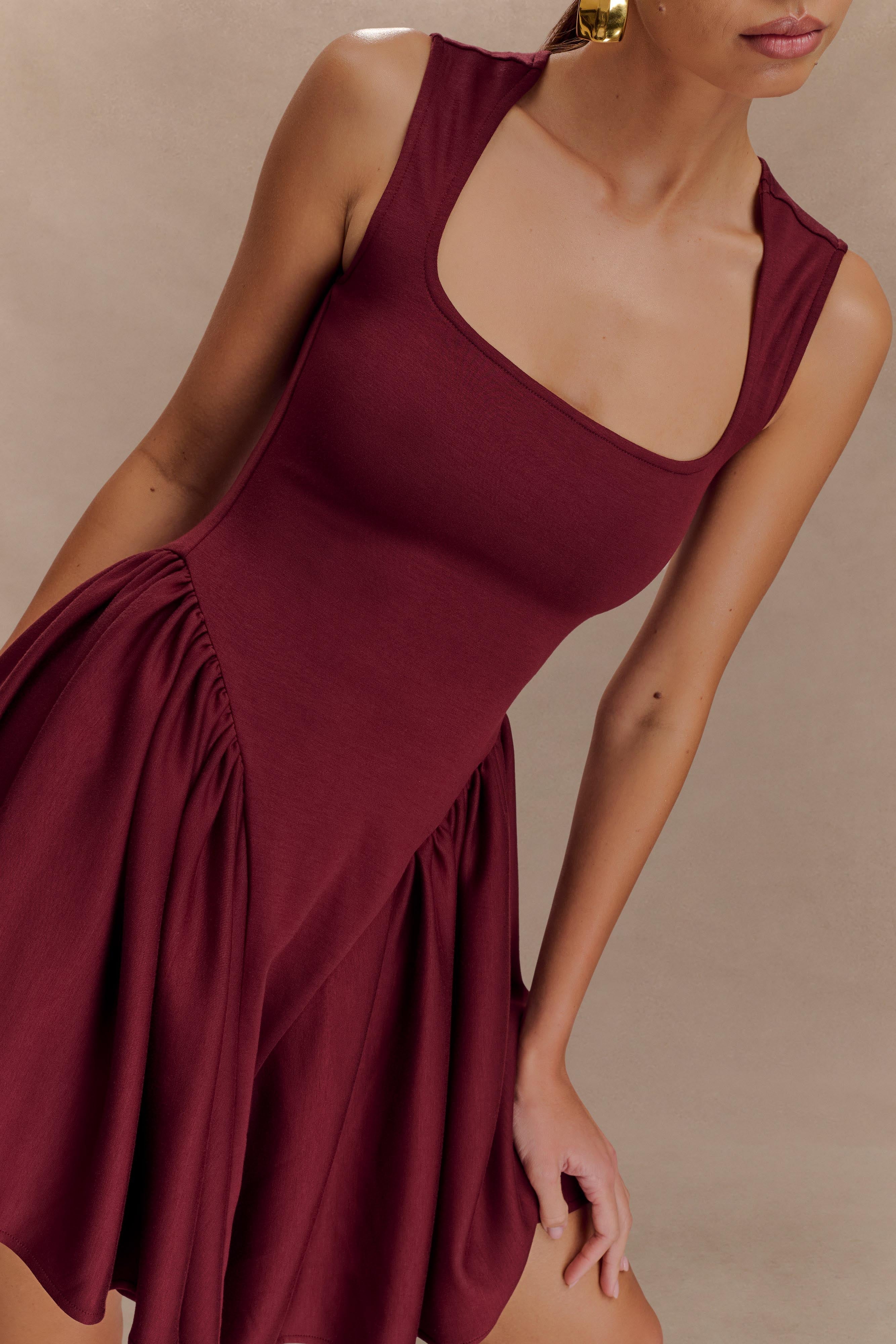 Sharon Scuba Jersey Mini Dress