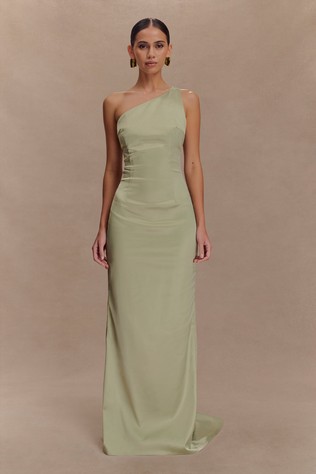 Harper One Shoulder Gown