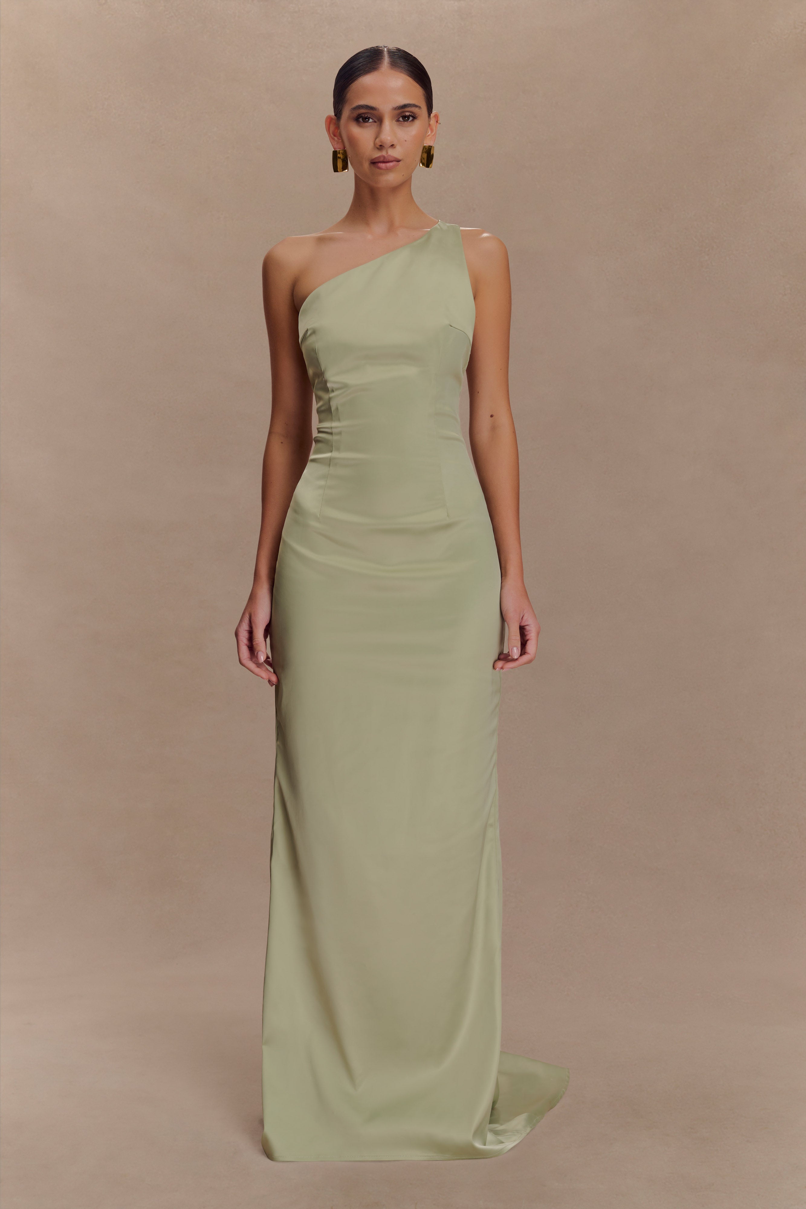 Harper One Shoulder Gown
