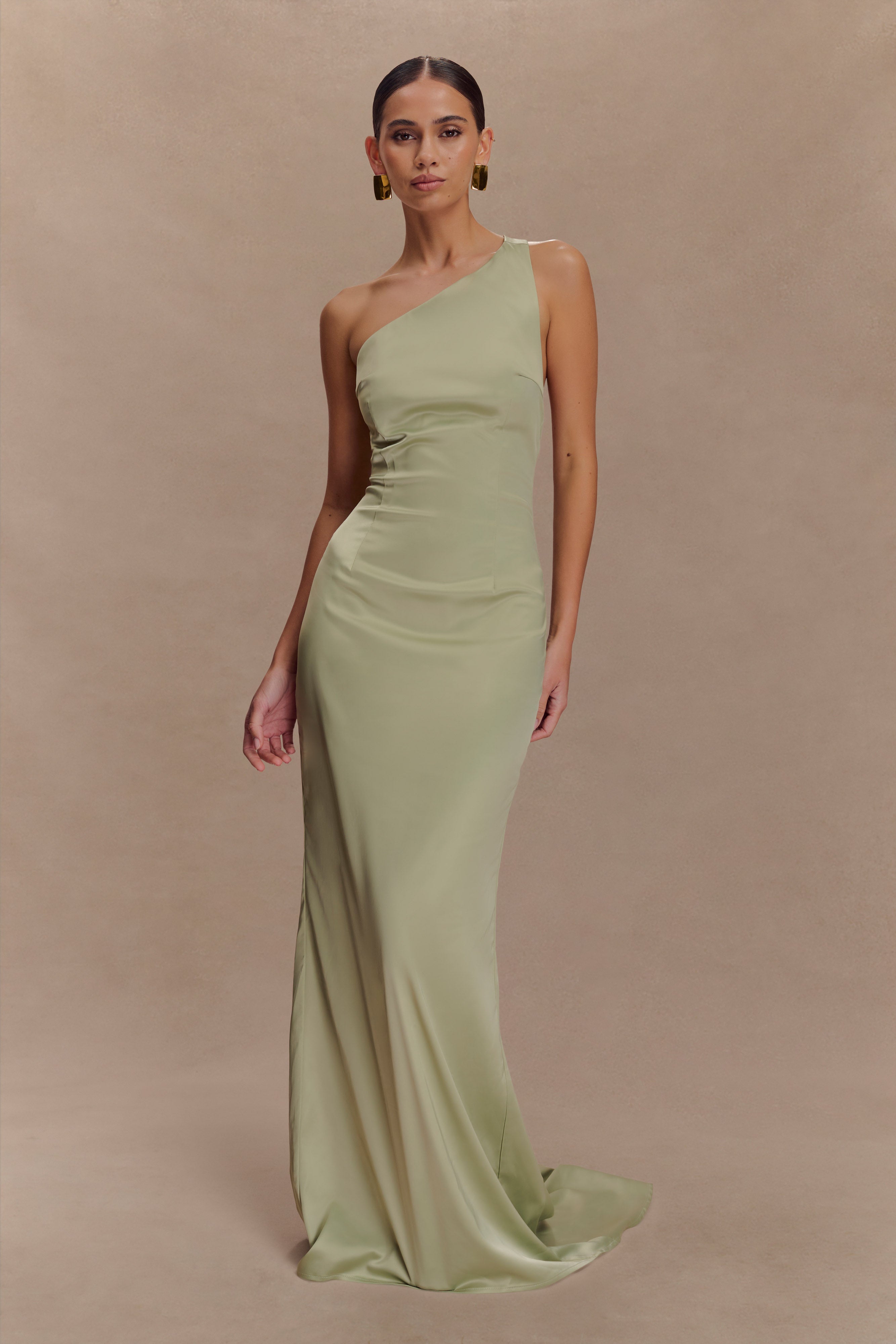 Harper One Shoulder Gown
