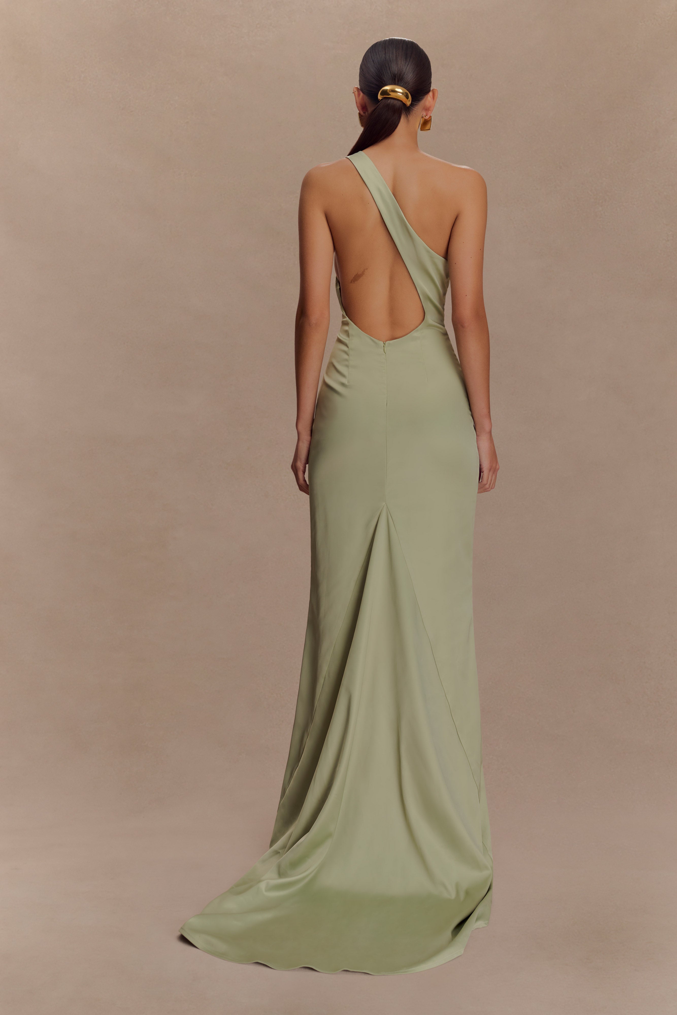 Harper One Shoulder Gown