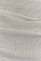 Elora Strapless Knit Maxi Dress in Ivory – Chic&Drifts