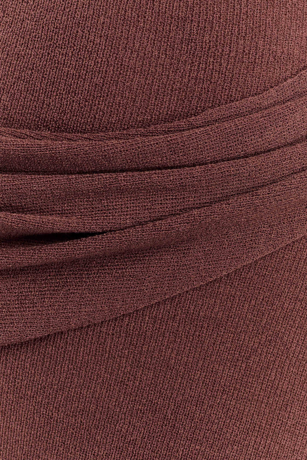 Alexius One Shoulder Knit Maxi Dress